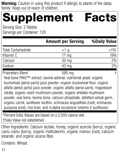 Cataplex® C, Rev 10 Supplement Facts