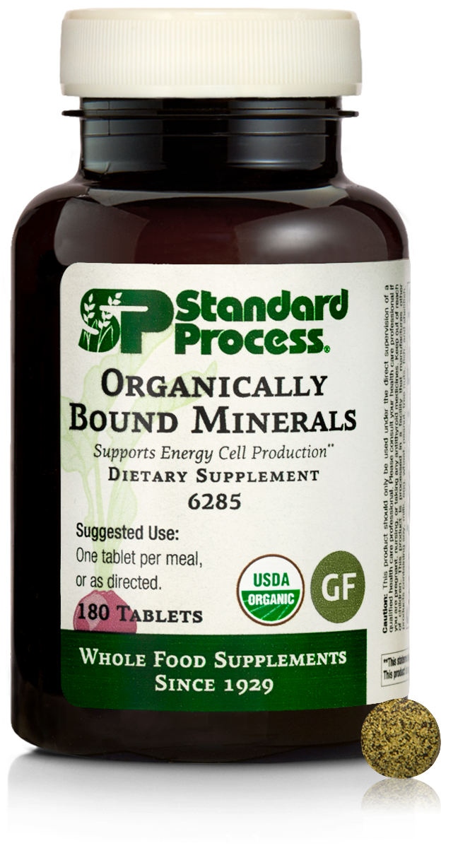 Organically Bound Minerals, 180 Tablets